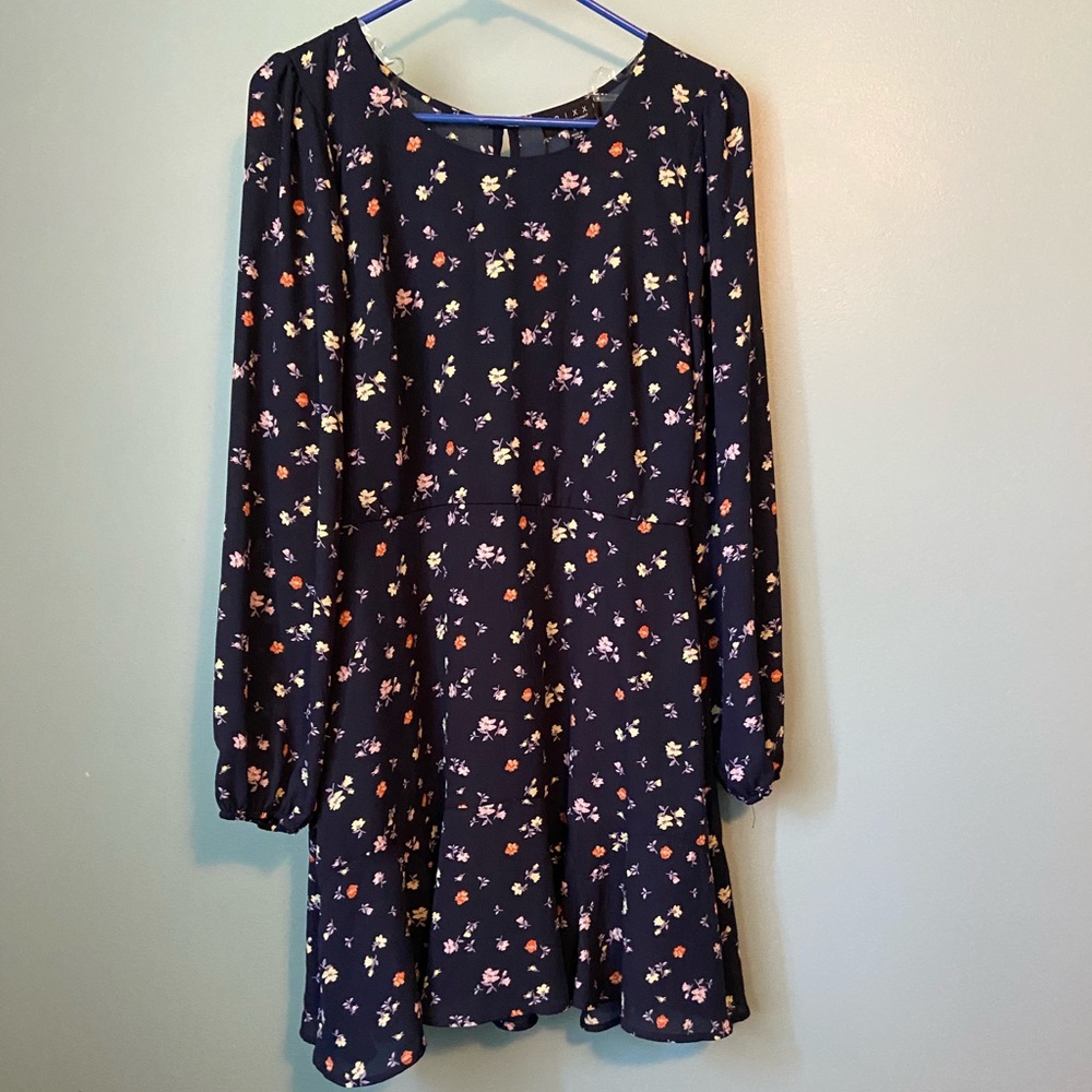 Francesca’s Floral Print Mini Dress